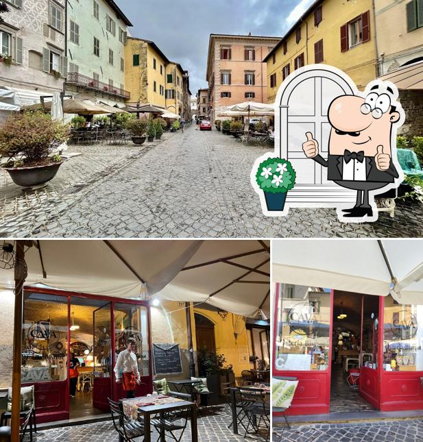 La foto della esterno e interni di Cava