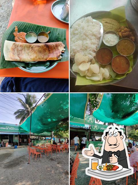 The restaurant's food and interior