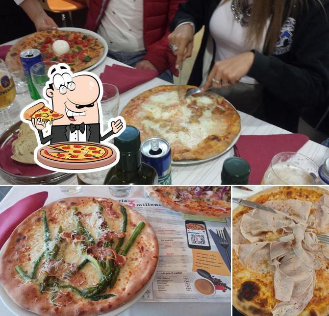 Scegli tra le molte varianti di pizza