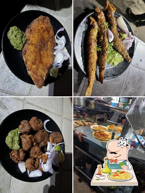 Food at Rudra machhi khanaval