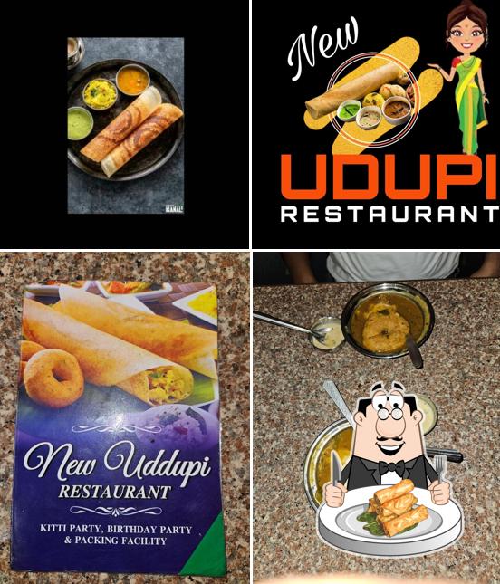 Spring rolls at New Udupi Restaurant