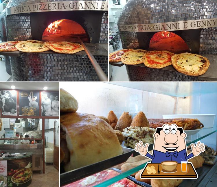 Cibo al Antica pizzeria Gianni e Genny
