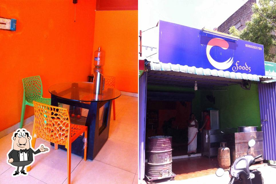 The interior of C Foods