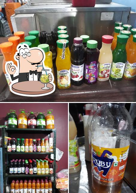 Get a drink from the menu