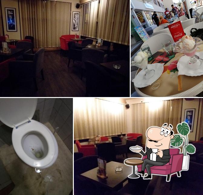 Gli interni di Cafe bar "KVART"