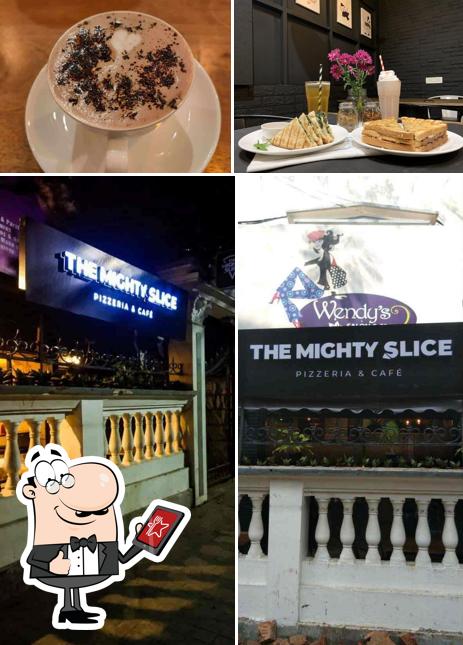 Check out how The Mighty Slice looks outside