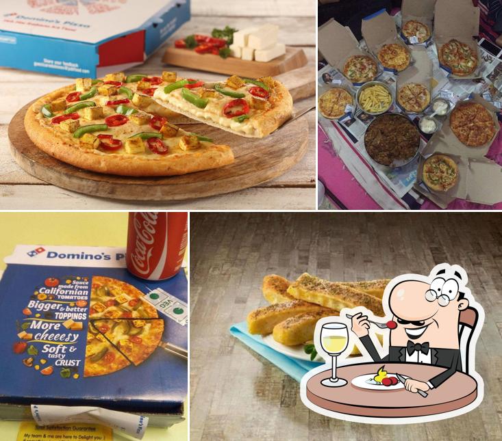 Food at Domino's Pizza