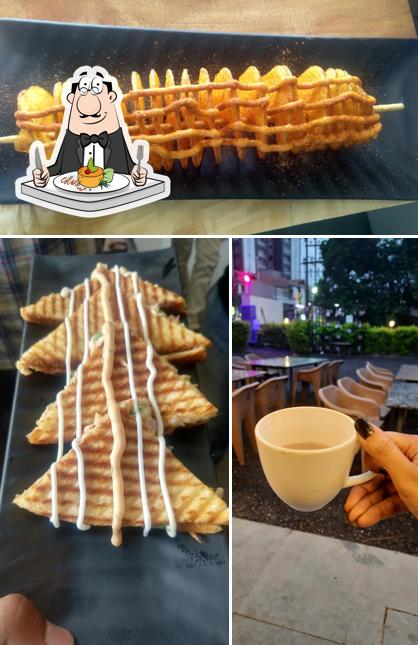 Food at Helly & Chilly Cafe