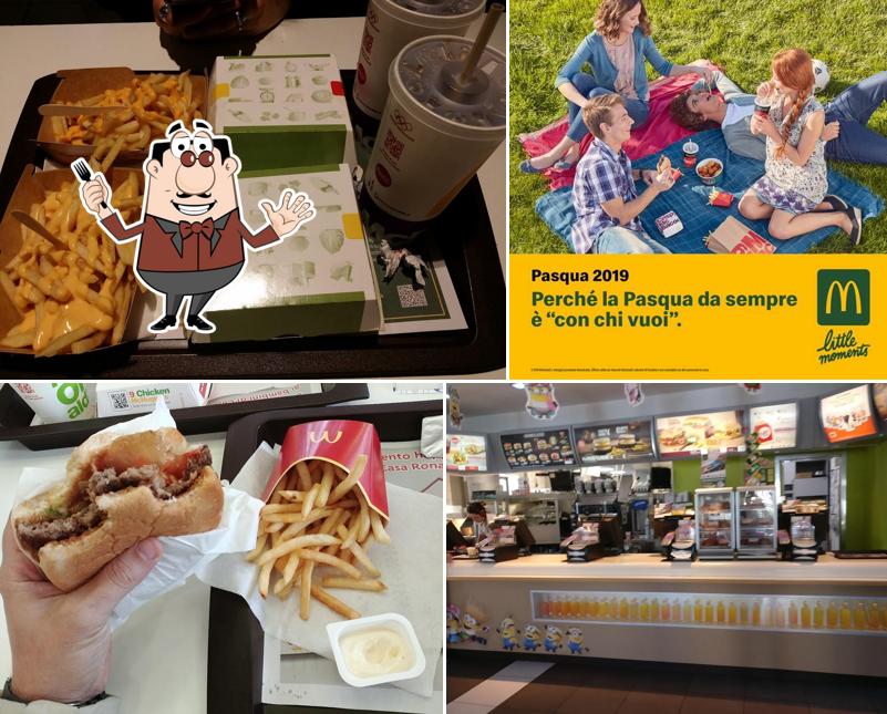 Cibo al McDonald's Tivoli Terme