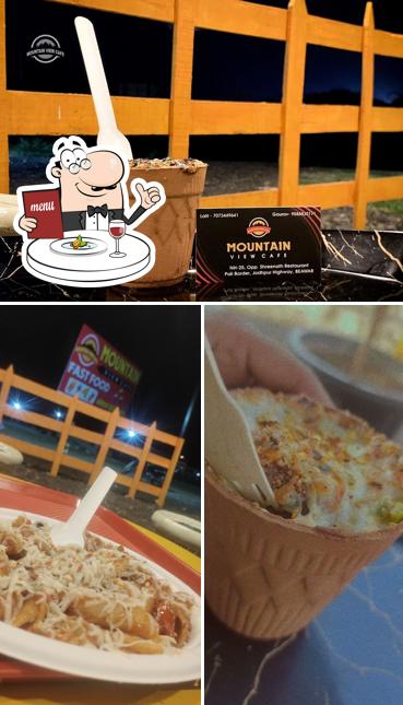Food at Mountain View Cafe