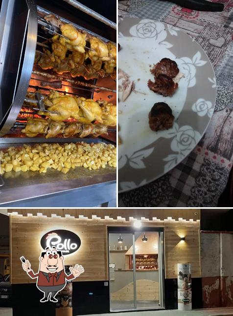 Guarda la immagine che presenta la cibo e interni di Pollo Gourmet
