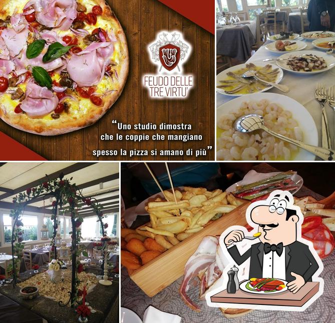 Cibo al Feudo Delle Tre Virtù