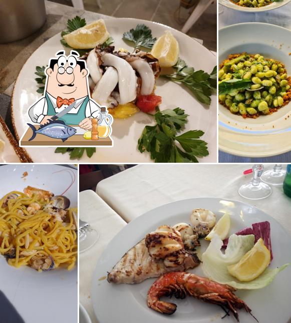 Salmone grigliato al Ristorante Pizzeria Gli Archi