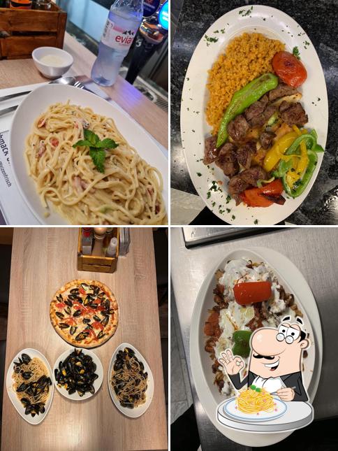 Spaghetti alla carbonara al Grill Heuwaage