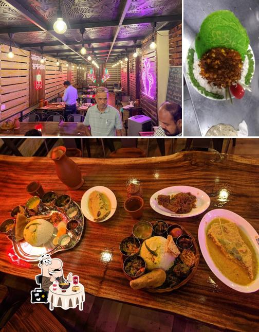 The restaurant's food and interior