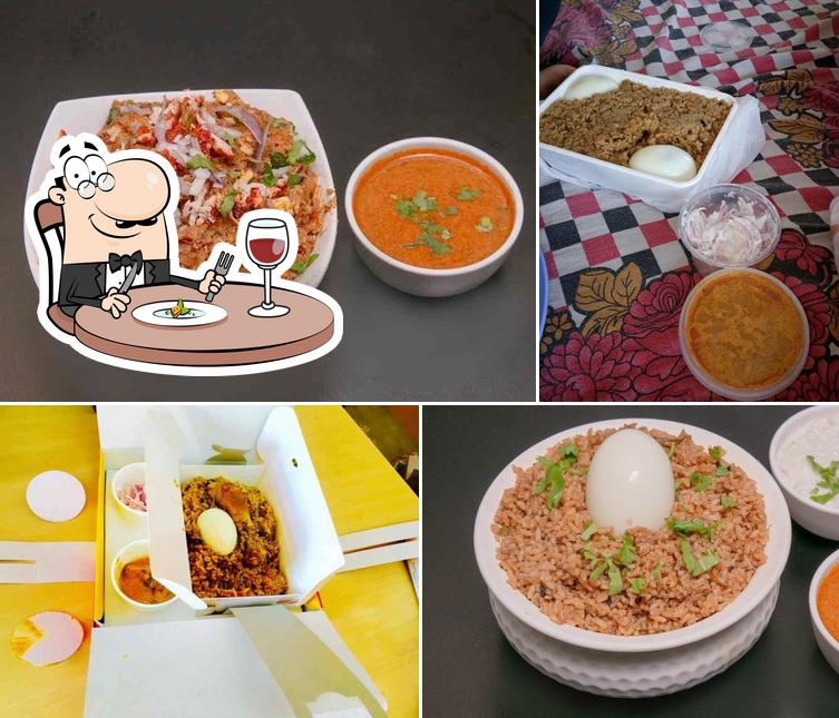Food at Madrasi Biryani