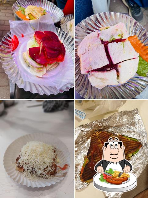Food at Magica Sandwich Corner