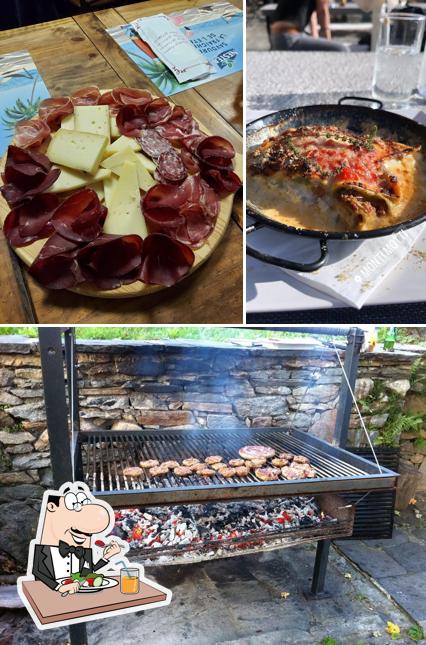 Platti al Osteria Grotto Monti die Motti