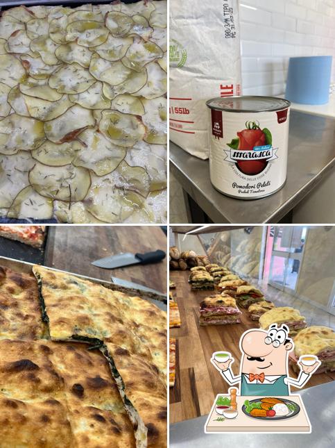 Cibo al Pizzeria der Biondo