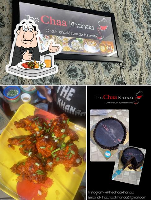 The picture of food and interior at The Chaa khanaa