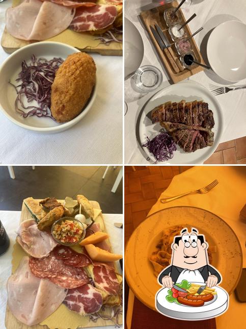 Cibo al Trattoria Il Bracco Brillo