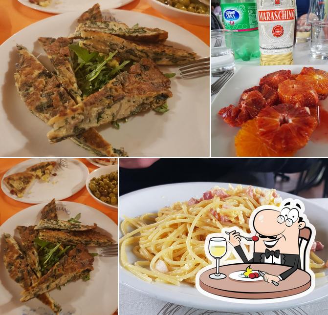 Cibo al Ristorante Floriano Caltagirone