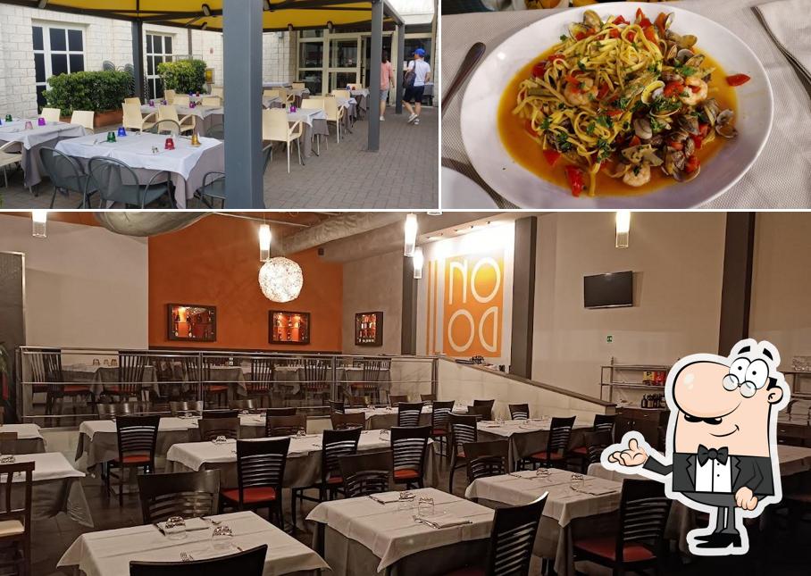 Ristorante Pizzeria Il Nodo si caratterizza per la interni e cibo