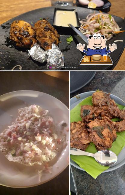 Food at Ruchi's Family Restaurant
