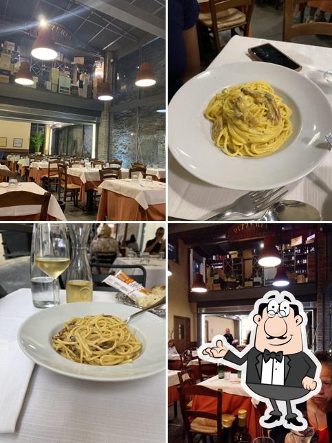 Siediti a un tavolo di Da Romolo alla Mole Adriana