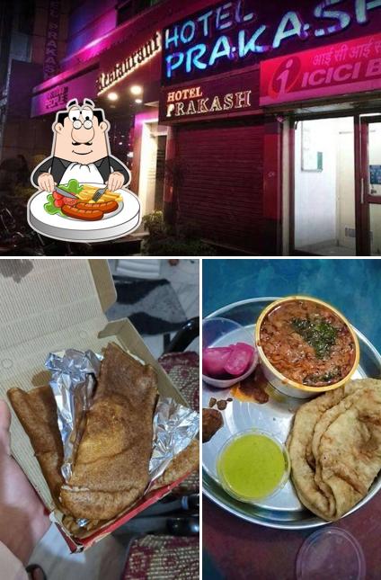 Check out the photo depicting food and exterior at Hotel Prakash & Restaurant