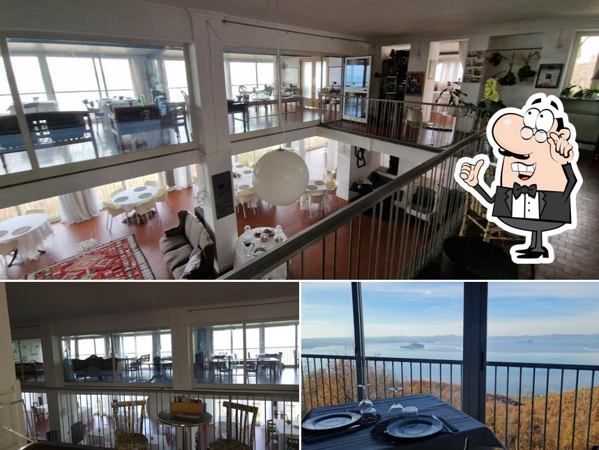 Gli interni di Il Caminetto Montefiascone