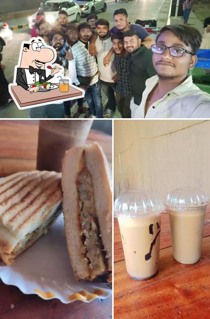The photo of MOJ Cafe and Snacks’s food and exterior
