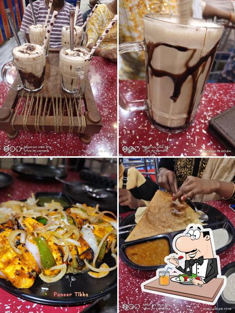 Chocolate mousse at Bharat Food Court
