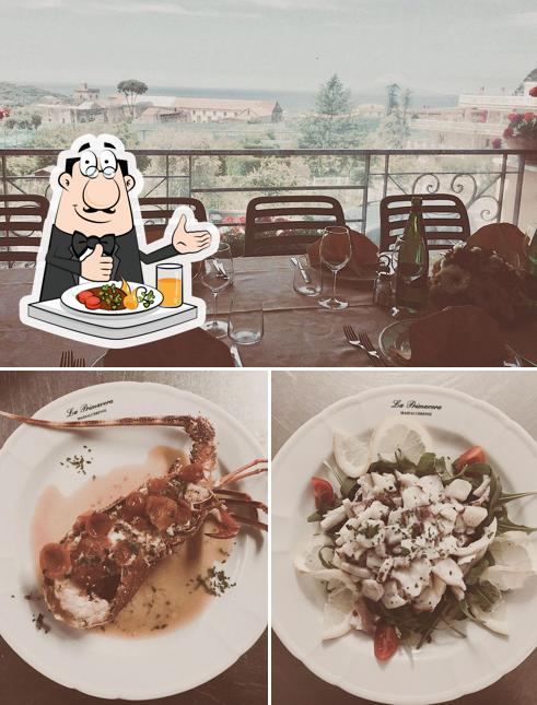 La immagine della cibo e bevanda di Ristorante La Primavera at Hotel La Primavera
