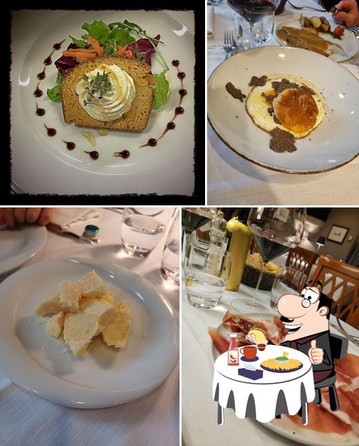 Piatto di formaggi al Trattoria Del Ducato