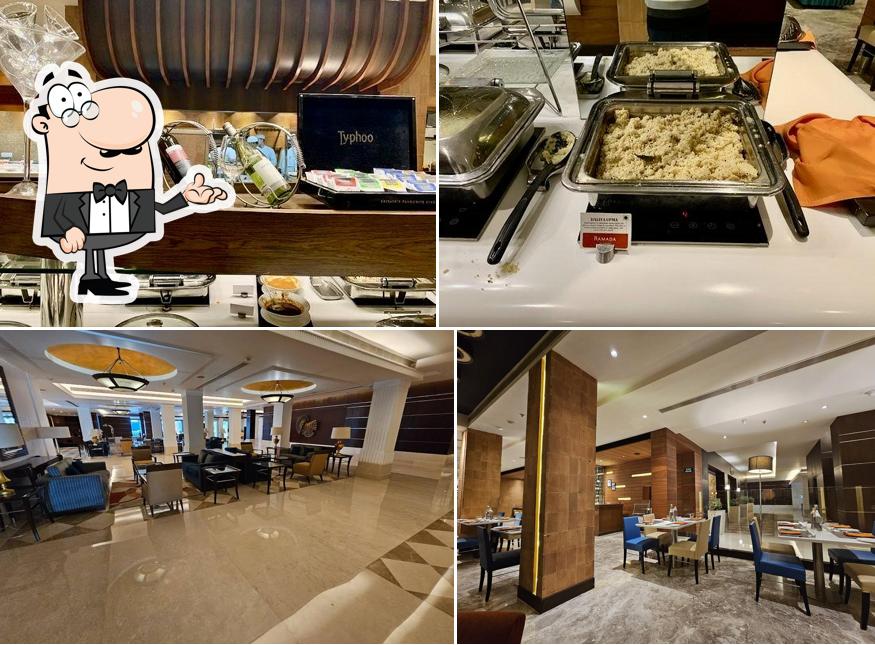 Check out how The Palate Restaurant at Ramada Plaza by Wyndham JHV Varanasi looks inside