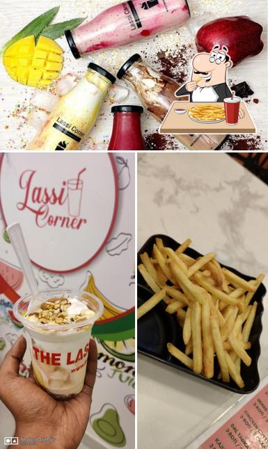 French fries at Lassi Corner