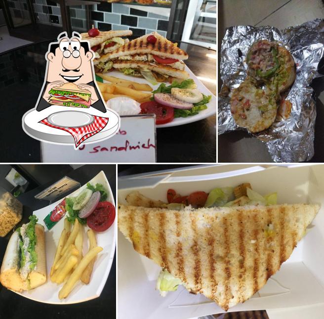 Club sandwich at Mother's Kitchen