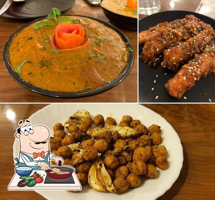 Chicken curry at Pooja Sweets & Family Restaurant