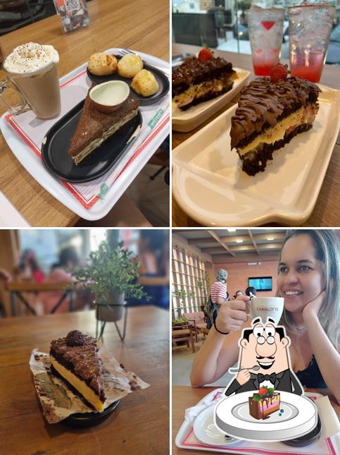 Bolo de chocolate em Charlotte