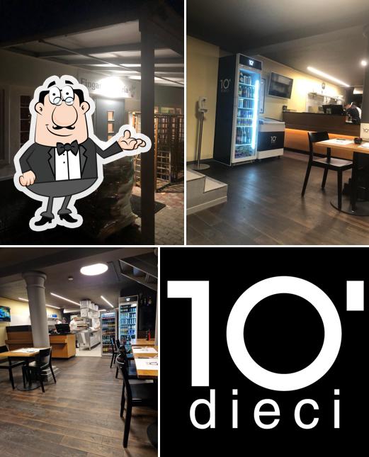 Gli interni di dieci Pizza Kurier Chur