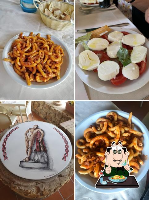 Cibo al Trattoria La Ruota