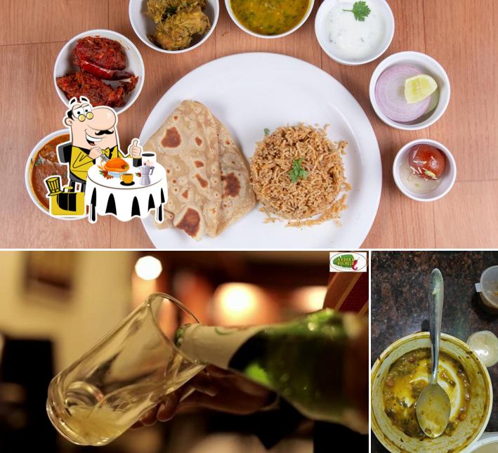 Meals at Andhra Ruchulu, JP Nagar