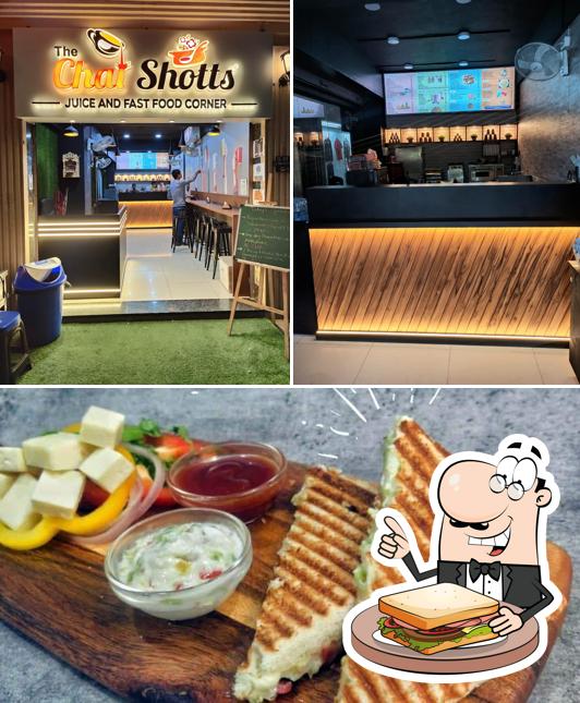 Grilled cheese sandwich at CHAI SHOTTS CAFE