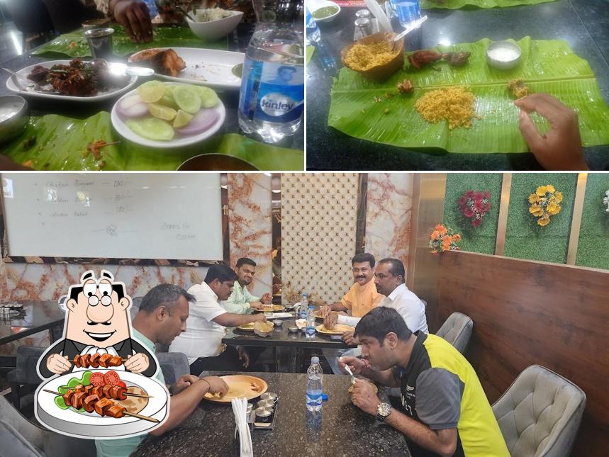 Among various things one can find food and beverage at Hotel Adithya Grand