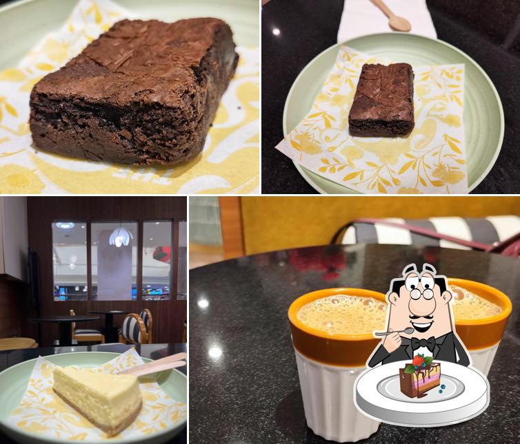 Chocolate cake at The Good Stuff