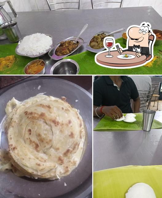 Food at Hotel Pandian