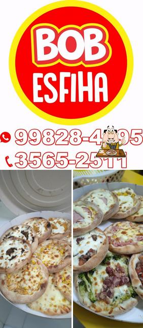 Peça pizza no Bob Esfiha