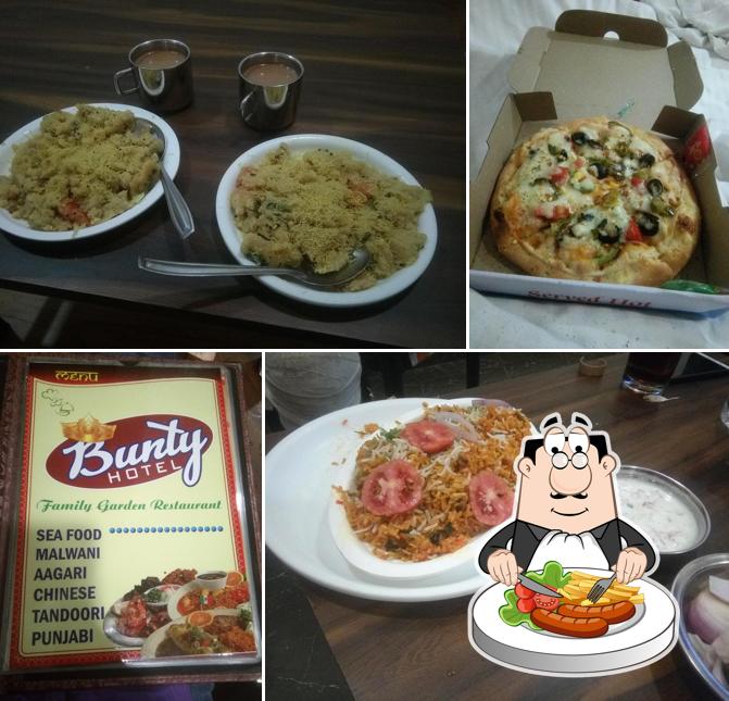 Meals at Bunty hotel