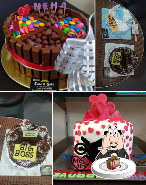 Chocolate cake at Cake N Bake